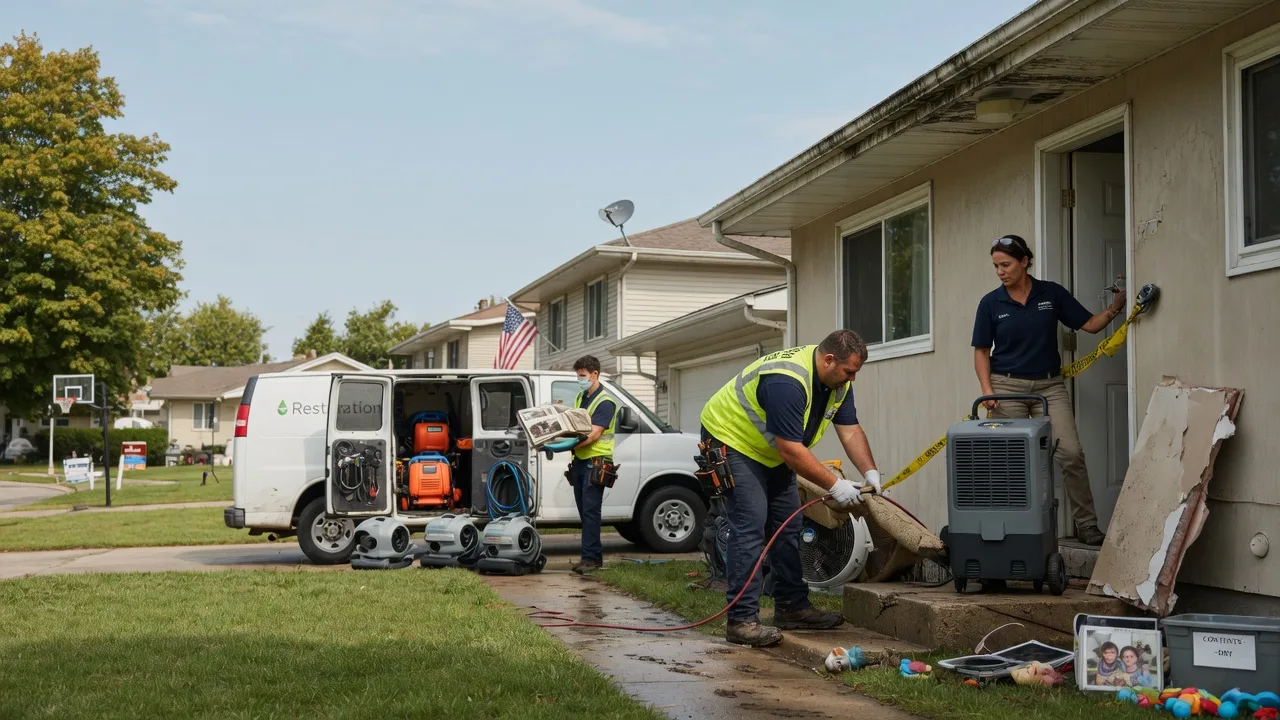 Water Damage Restoration in Belview, MN near me